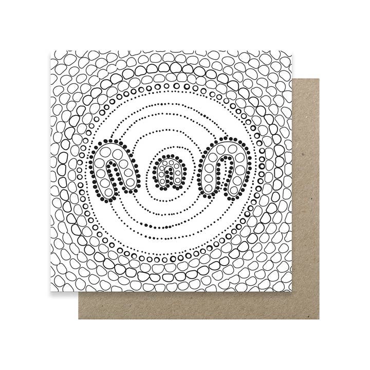 Earth Greetings - Wholesale Everyday Greeting Card - Colouring Cards Pack - First Nations Art2