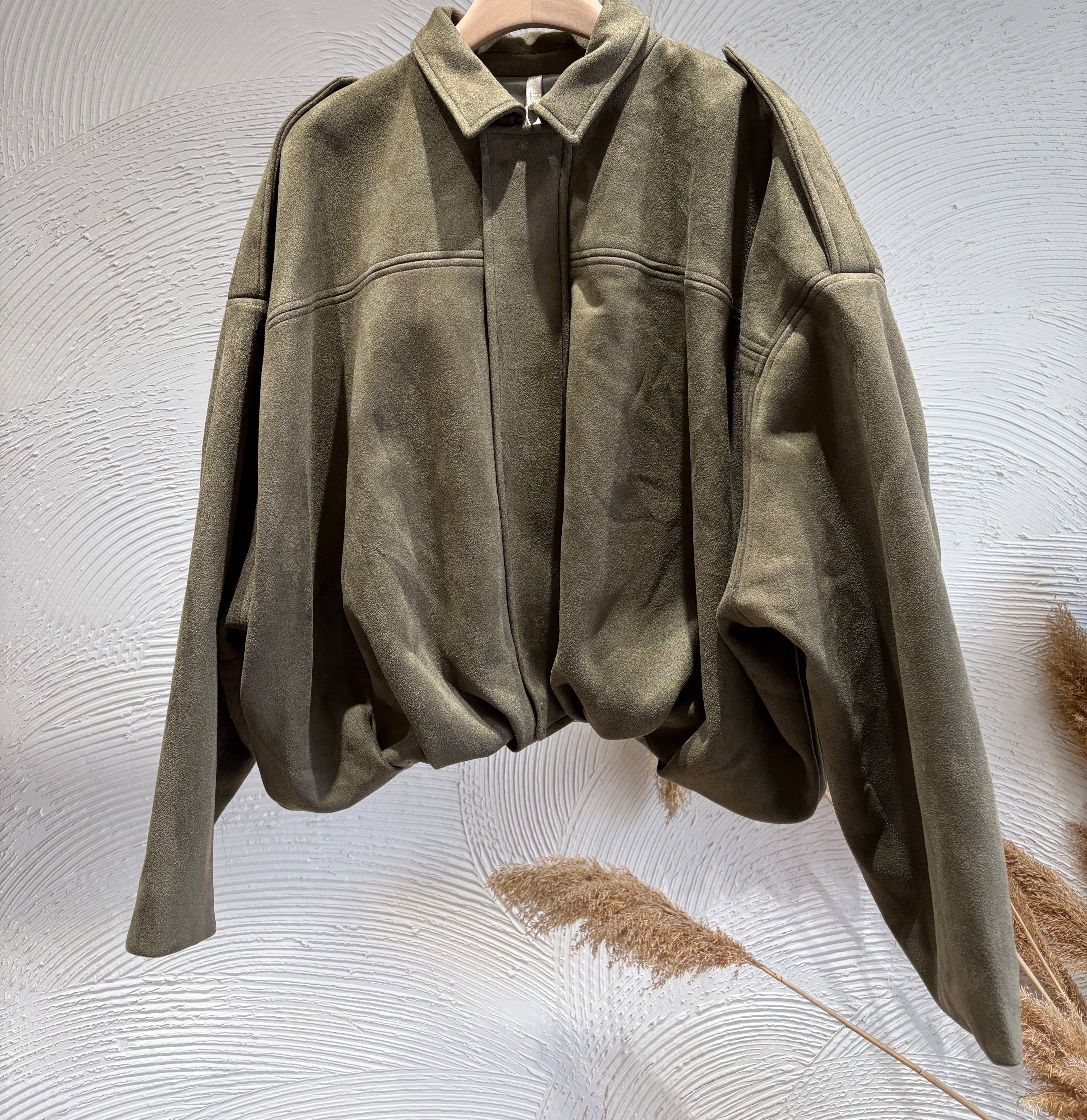 SWEET MAGIC MODA Y COMPLEMENTOS - Wholesale Jacket - Women's - SUEDE JACKET1