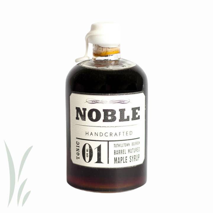 Mikuni Wild Harvest USA - Wholesale Maple Syrup - Noble 01 Bourbon Barrel Matured Maple Syrup 450 ml