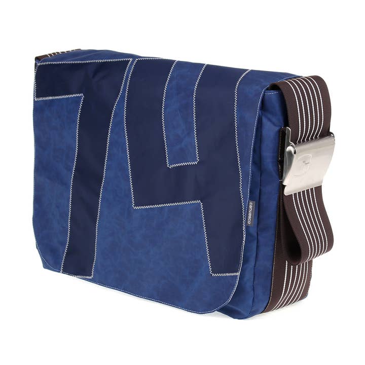 VÄSKA S, Canvas Collection, blå, choklad 2 för wholesale av Canvasco GmbH