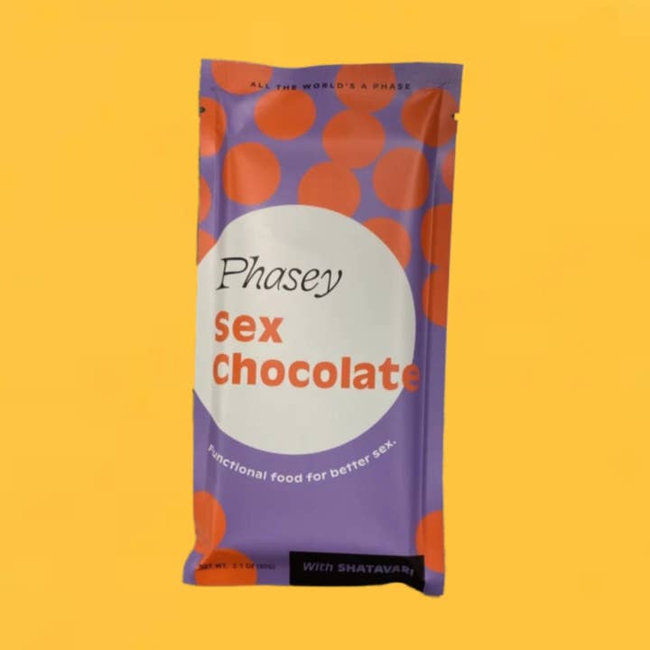 Phasey - Vendita all'ingrosso Barretta di cioccolato - Cioccolato al sapore di Sex con shatavari biologico0