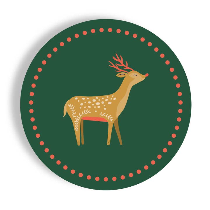 Feliz Navidad 16ct 9" Paper Plates – Salad/Dinner Separates for wholesale by Fabuplates