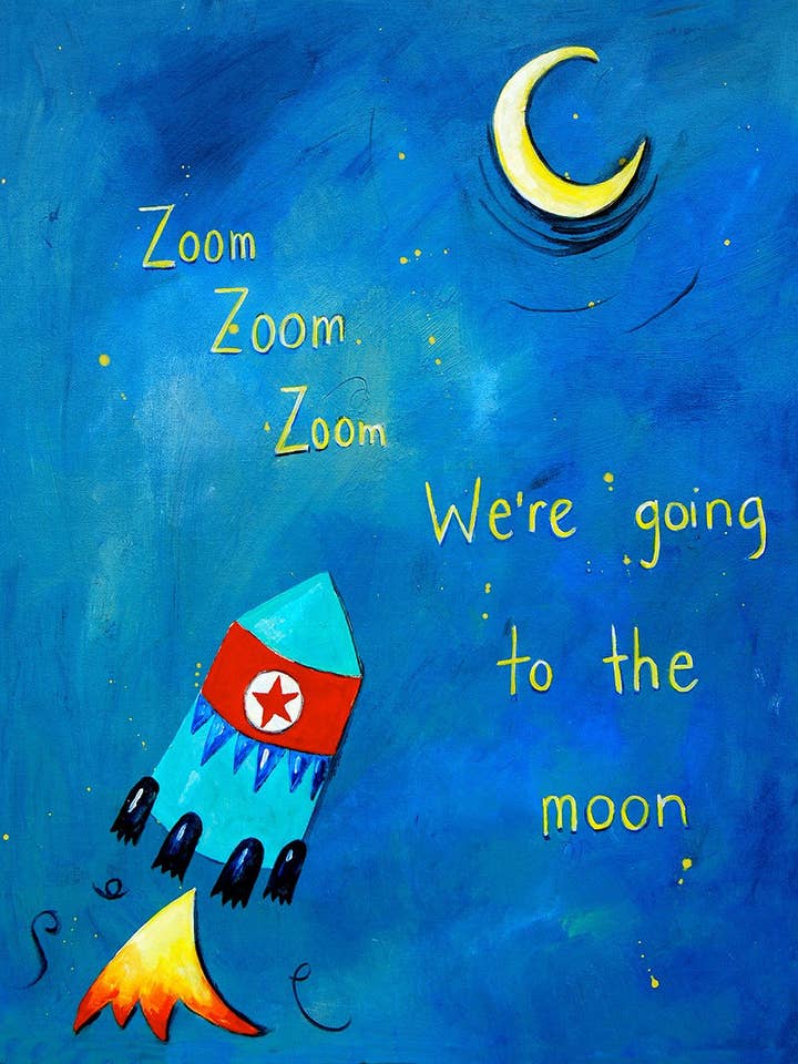 Zoom Zoom Zoom for wholesale by Cici Art Factory