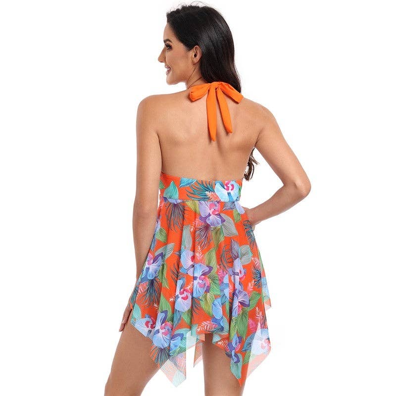 FurDecoration - Wholesale One Piece Swimsuit - Women's - Rapid-Dry Plus Size Modest One-Piece Swimsuit9