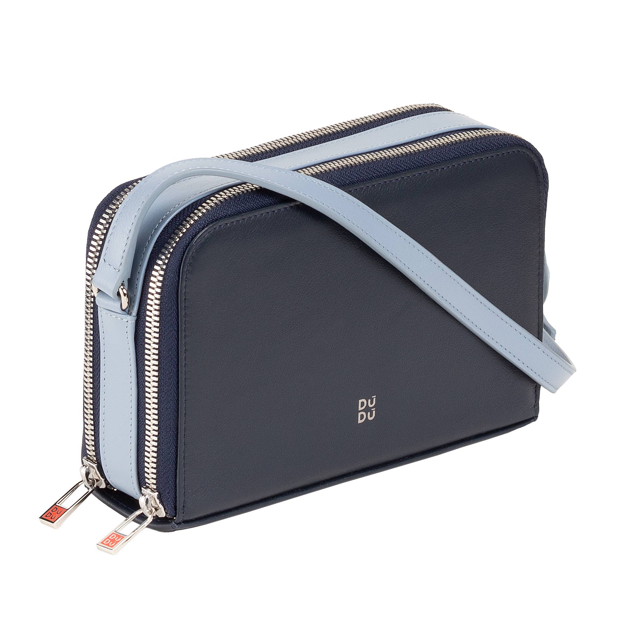dudu - Vendita all'ingrosso Borsa a tracolla - Donna - Borsa a tracolla piccola in pelle da donna Dudu Blu Navy2