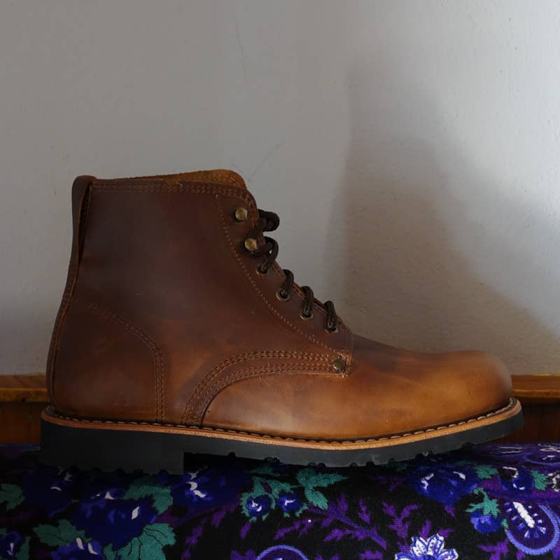 By The Mountain - Portuguese Handmade Footwear - Wholesale Combat/Military Boots - Men's - Triglav Leather Lace-up  Boots4