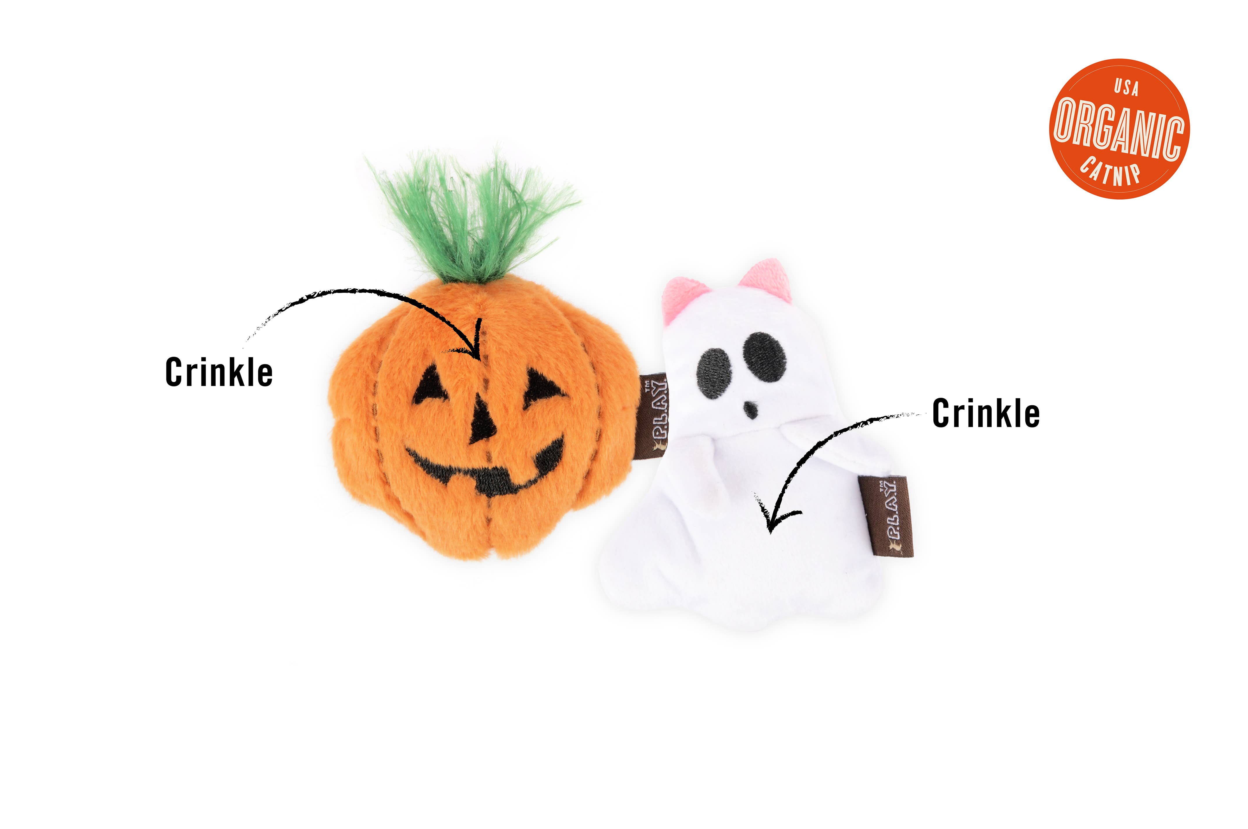 P.L.A.Y. Pet Lifestyle and You - Wholesale Pet Toy - Cat - Feline Frenzy - Boo Crew Toy Set2