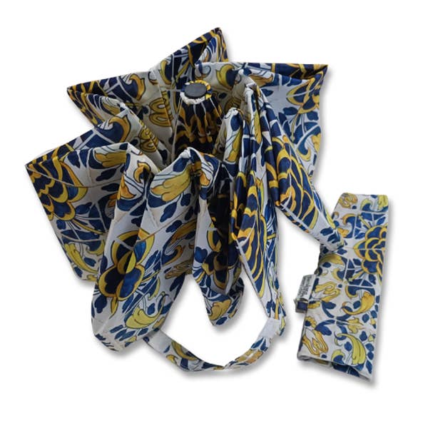 Terra Lusa – Engroshandel Paraply - Unisex – Terra Lusa paraply med Azulejo flisemønster, århundrede XVII Camellia3