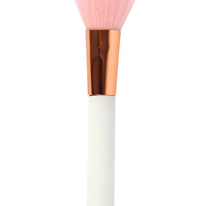 Beauty Pro - Wholesale Makeup Brush Set - BYS Makeup Brushes in Keepsake White with Rose Gold 5pc2