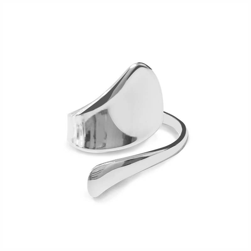 AMORINO SRL - Wholesale Band/Stacked Ring - ADJUSTABLE OPEN RING - YC25312B4200