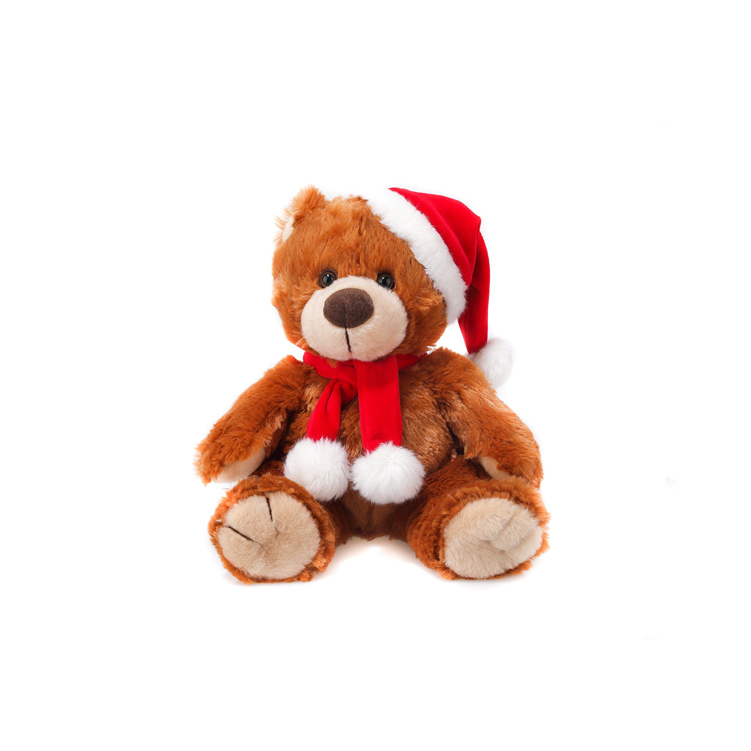 Plushland - Wholesale Stuffed/Plush Toy - Kids & Baby - 12″ Noah Christmas Bear Plush Toy | Holiday Christmas Bear1