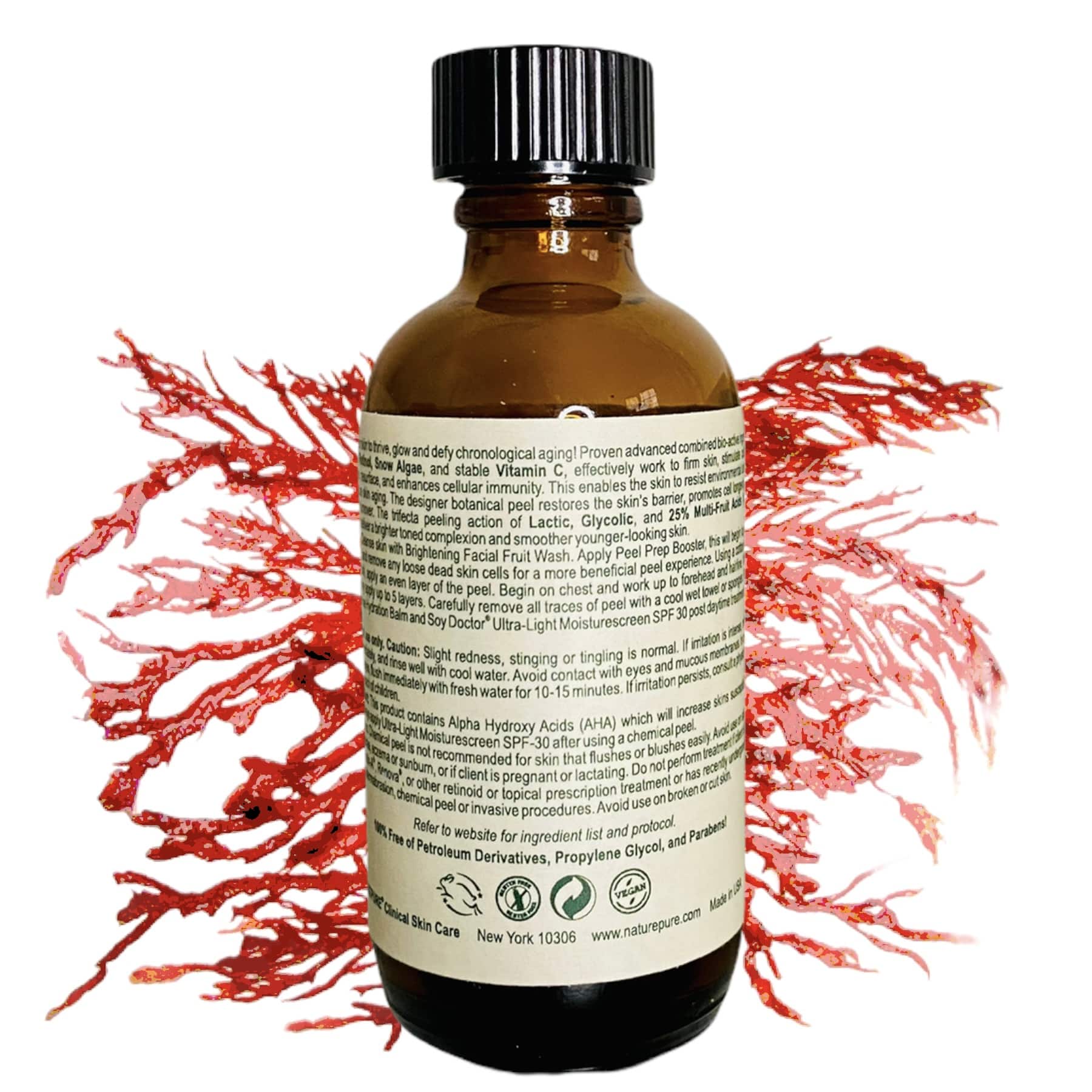 NATPURE Clinical Skin Care - Wholesale Facial Peel - Retinol Bio-Resurfacing Snow Algae Peel3