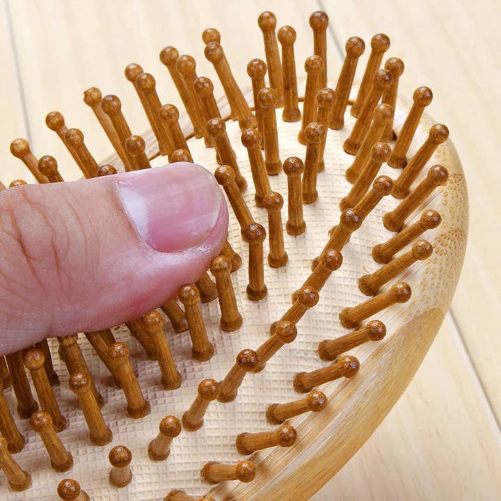 allBambu Inc - Wholesale Hair Brush/Comb - Bamboo Hair Care Products - Hairbrush, Comb, Wide Tooth Comb5