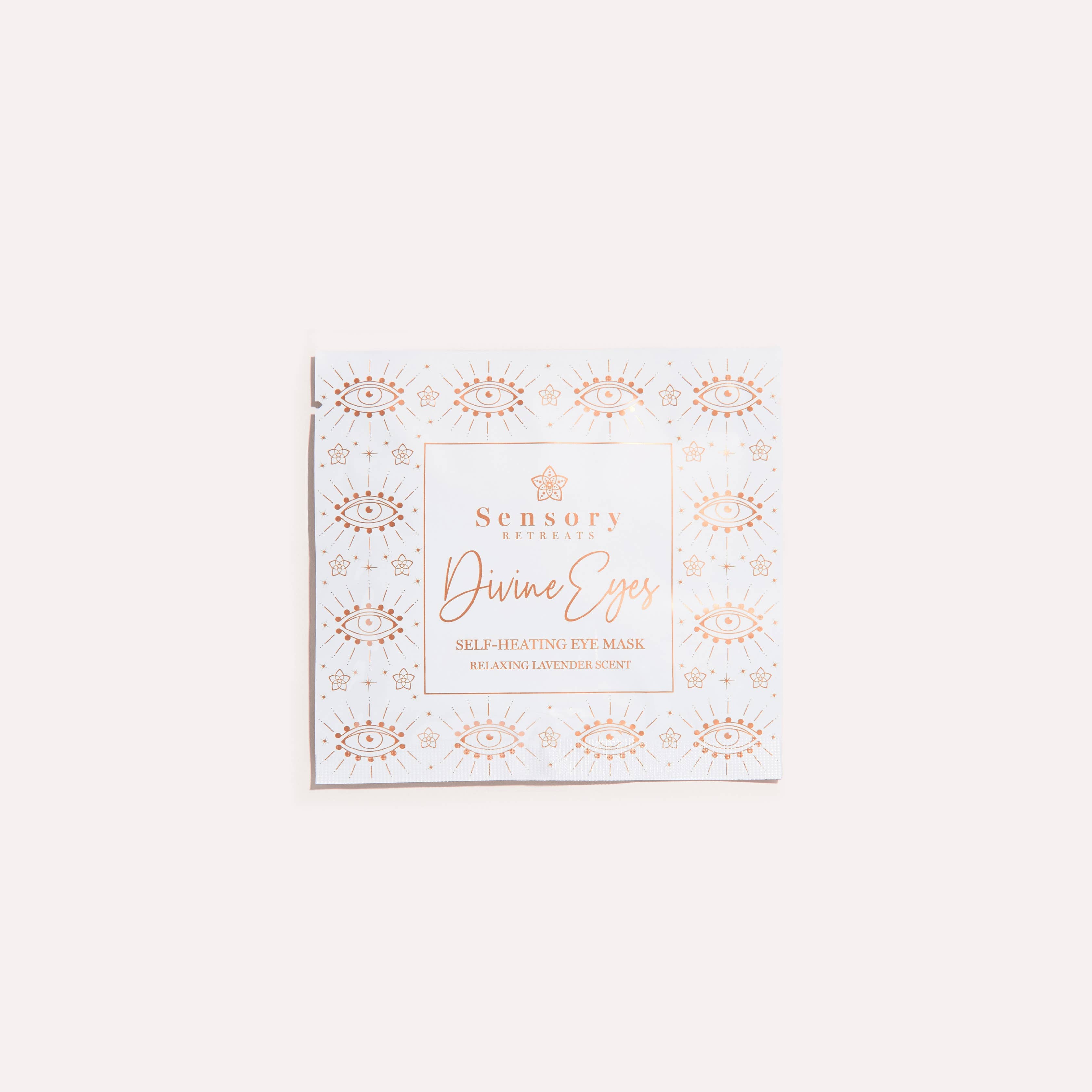 Sensory Retreats – Máscara de olhos/sono por atacado – 100 retiros sensoriais Divine Eyes Máscaras de olhos auto-aquecidos1