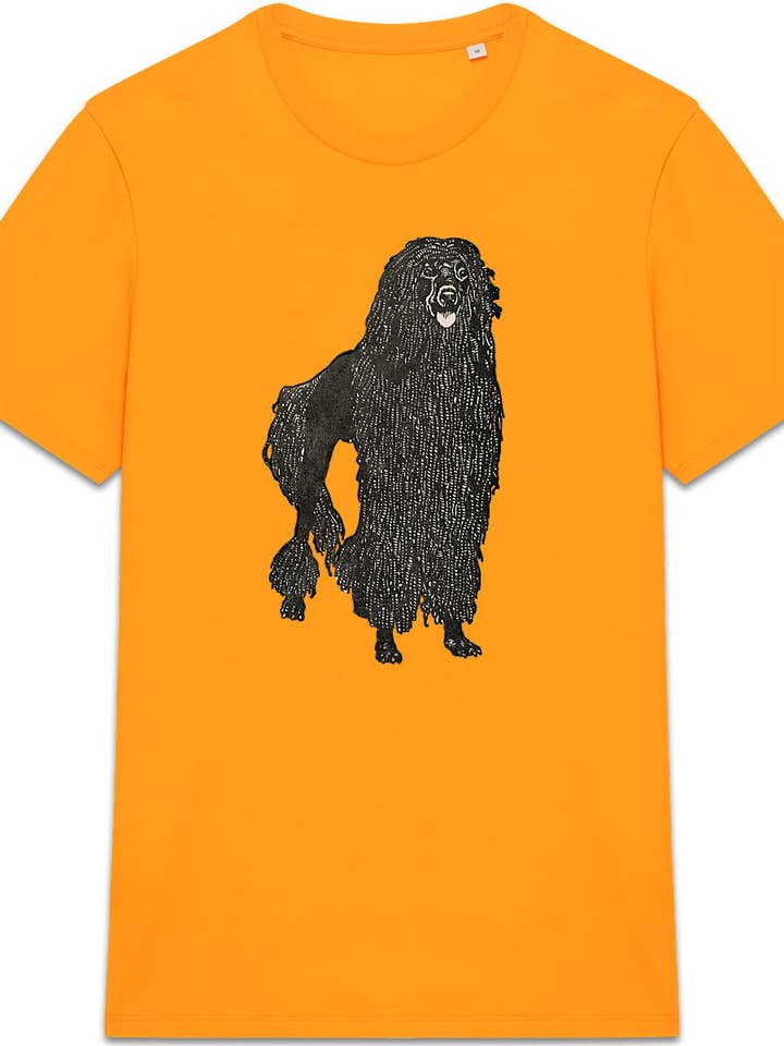 Postkarte der Wiener Werkstätte Nr. 676 - Pudel by Moriz Jung, 1911 - Organic Cotton T-Shirt for wholesale by Flashback Shop