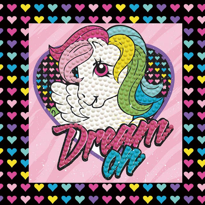 Toysmith - Wholesale DIY Craft Kit - Kids - Diamond Dotz MLP Retro - Dream on2