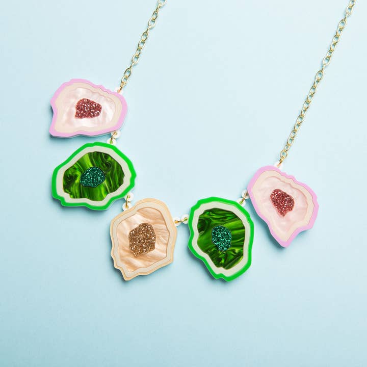 Agate Necklace for wholesale by Sugar and Vice