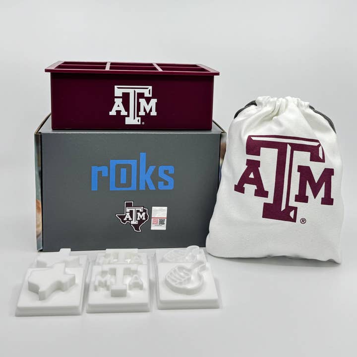 Texas A&M Custom Cocktail Ice Tray - Bundle for wholesale by rOks