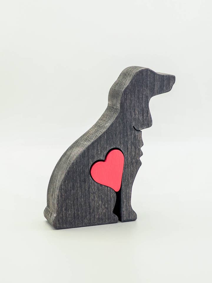 Cocker Spaniel - Mini Wooden Dog Decorative Figurine Statue for wholesale by Wood Metamorphosis