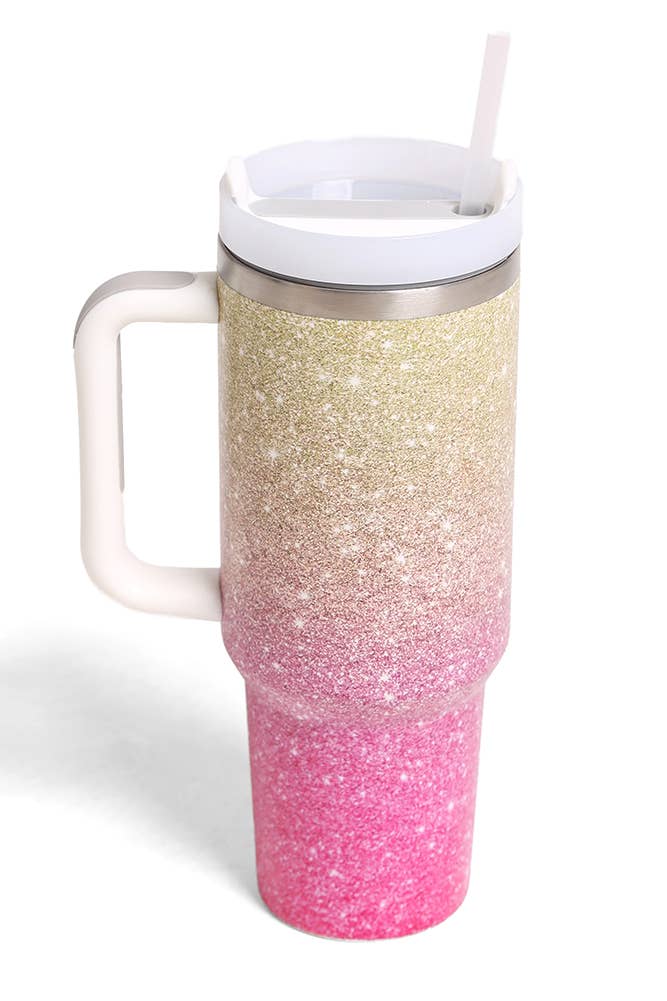 Hana - Wholesale Insulated Mug/Tumbler - Ombre 40oz Handle Tumbler8