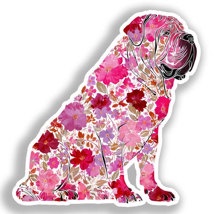 Pegatina de calcomanía para perro de raza grande # A019389 para venta al por mayor de Yoonek Graphics