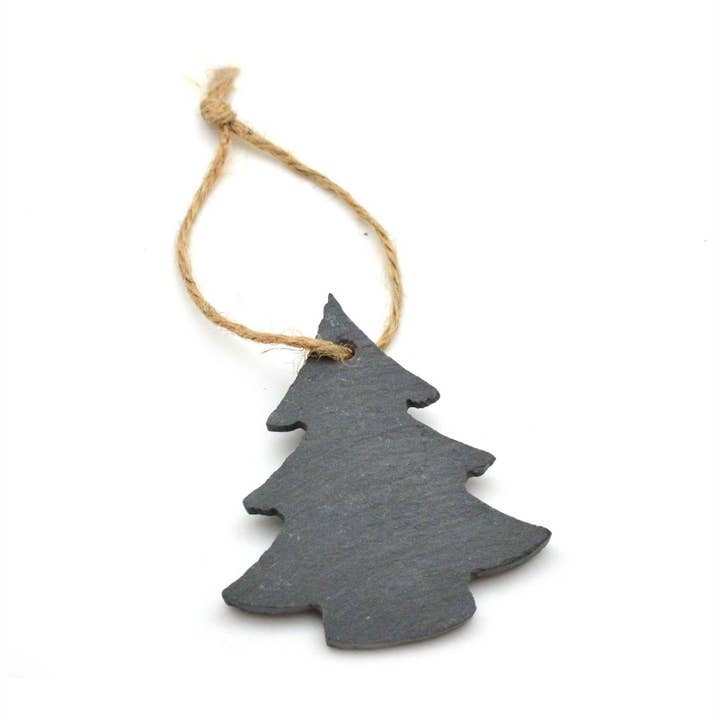 Nicola Spring Christmas  Slate Decoration Christmas Tree for wholesale by Rinkit Ltd