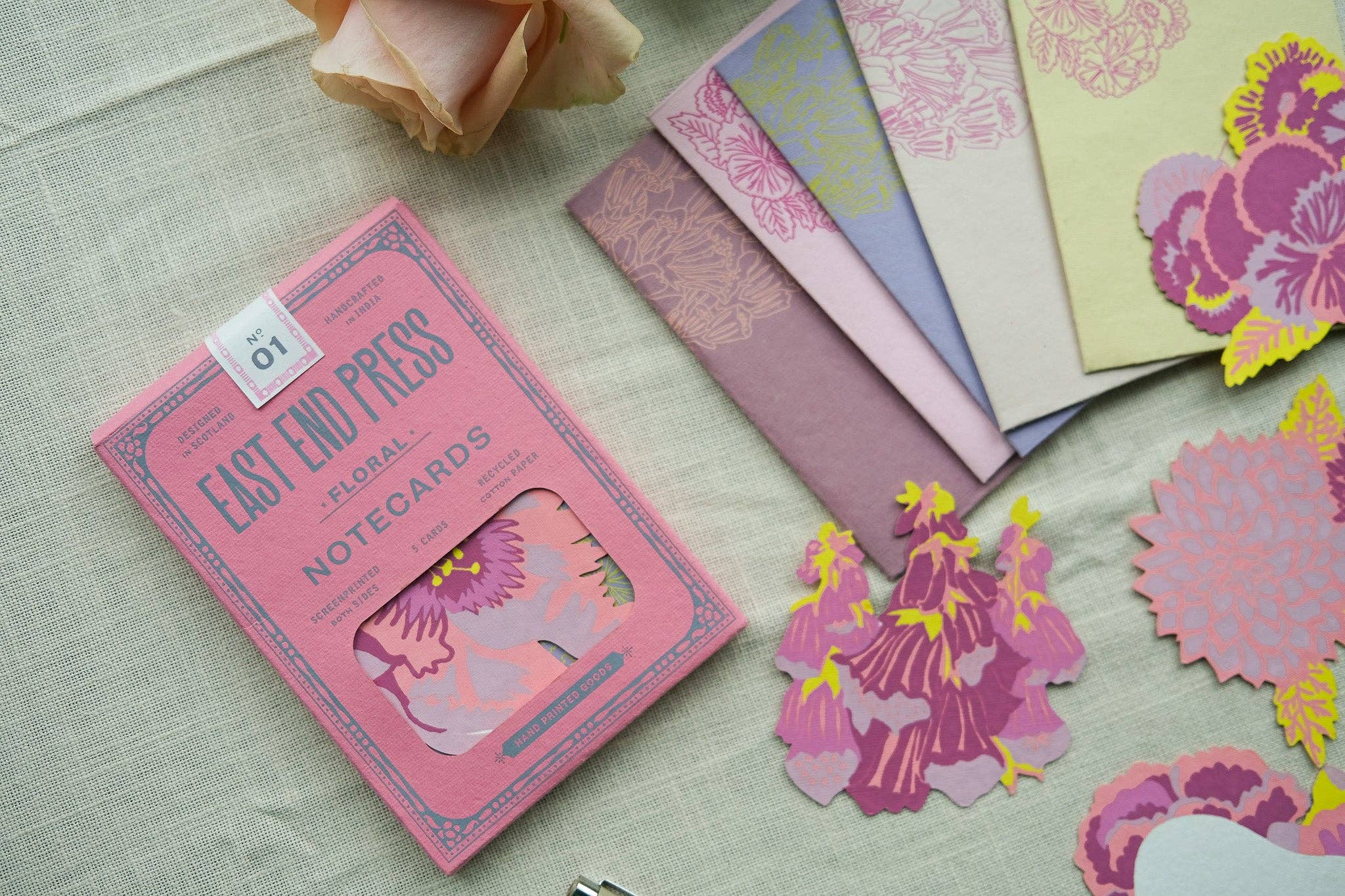 East End Press - Wholesale Stationery/Notecard Set - Floral Notecards Set19