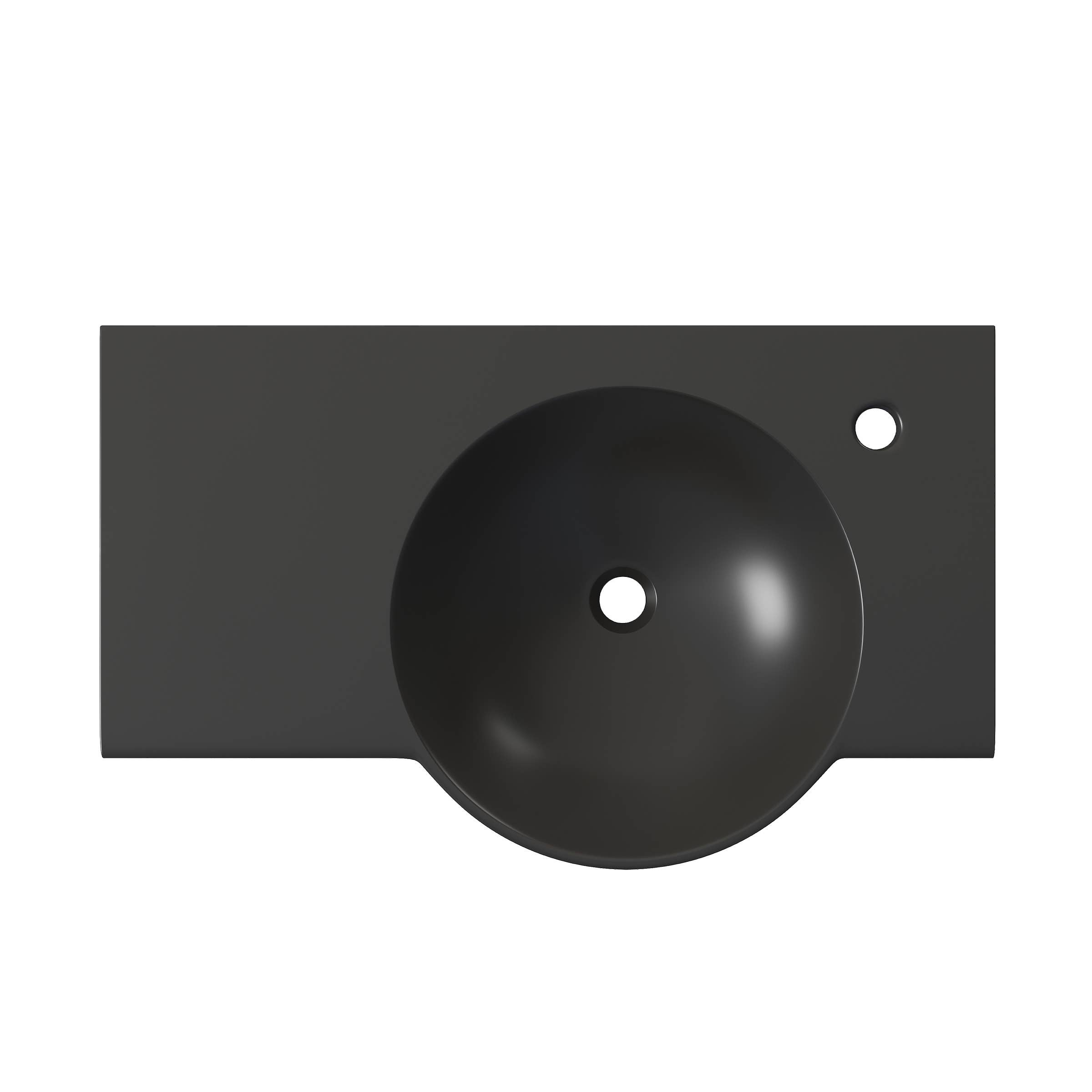 Swiss Madison - Wholesale Bathroom Accessory Set - Chateau Wall-Mount Bathroom Sink with Right Side Faucet6