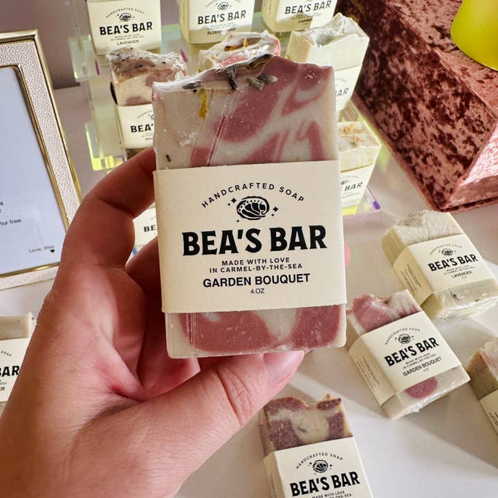 Savon Bouquet de Jardin pour la vente par Bea's Bar