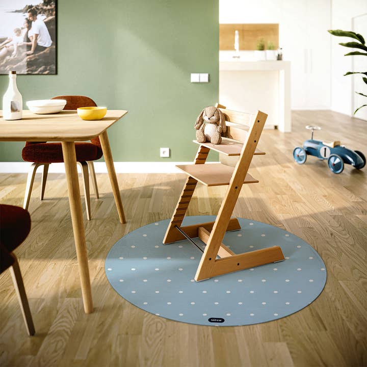 Children's High Chair Floor Protection Smoke Spots 115 cm for wholesale by Mótif Mats
