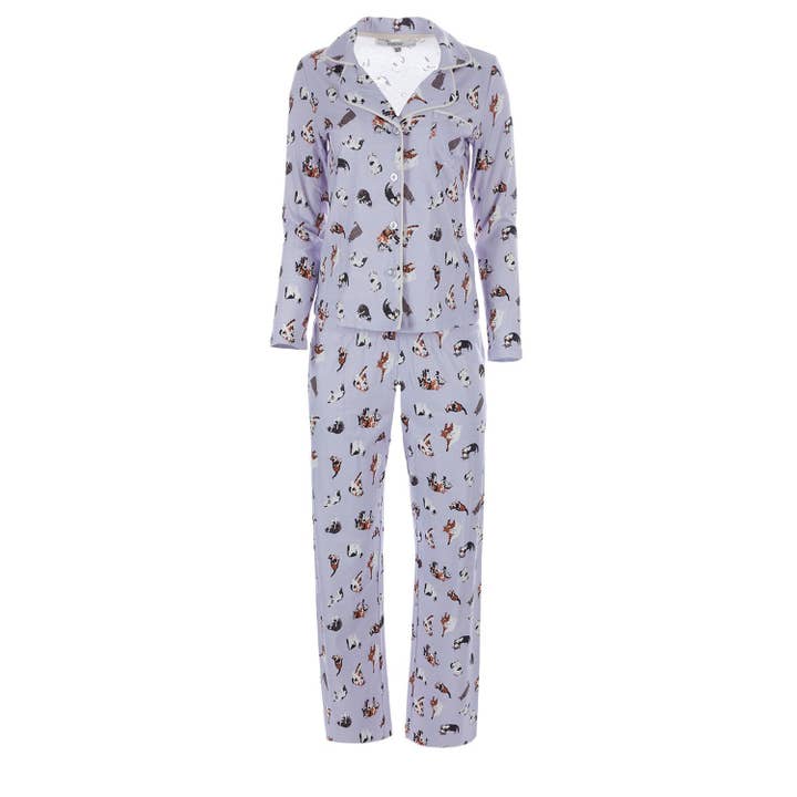 Cats 2 Piece Pajama Set and other Purchase Wholesale plus size sleepwear. Free Returns & Net 60 Terms on Faire trending on Faire.