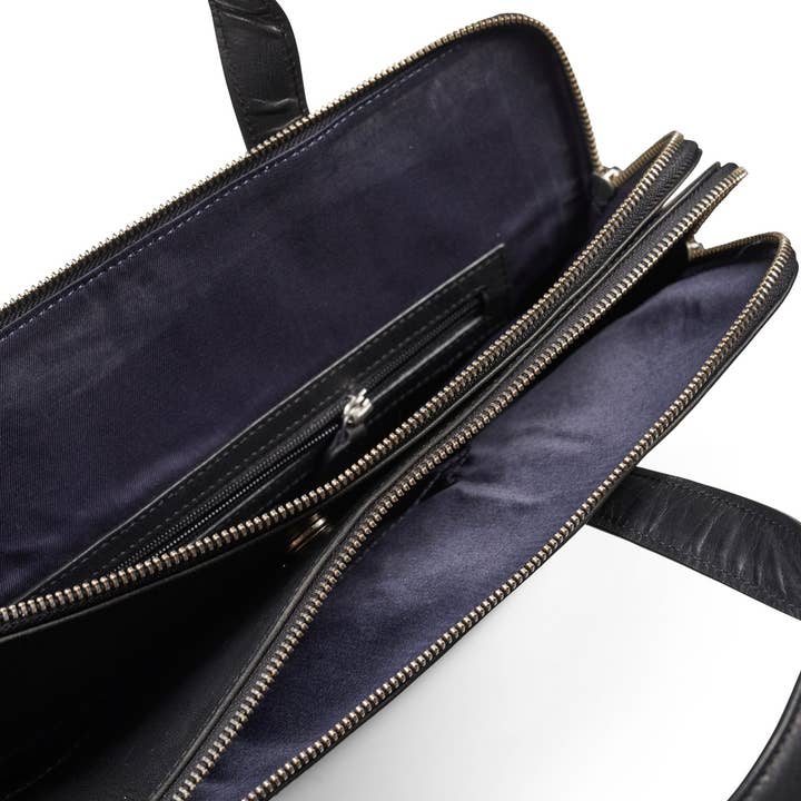 Howard London - Wholesale Laptop Bag - Unisex - Laptop Bag Harrison Black3