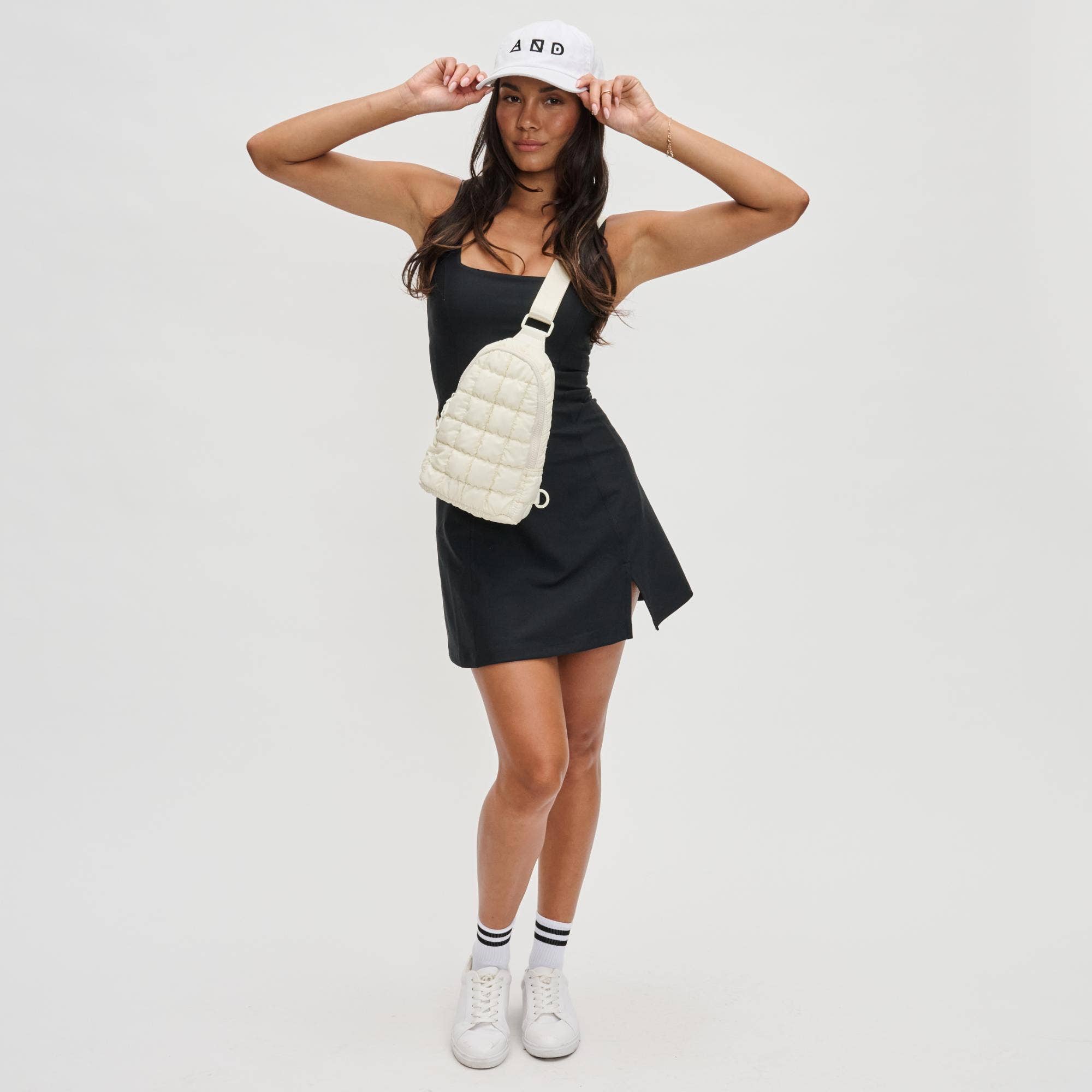 Sol and Selene - Wholesale Belt Bag - Women's - Rejuvenate - Quilted Puffer Nylon Sling Backpack117