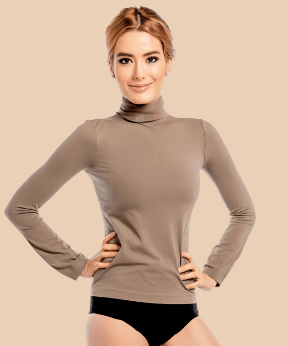 Anaissa – wholesale T-shirt (utan tryck) – Dam – Sömlös 3D-polo Vera3