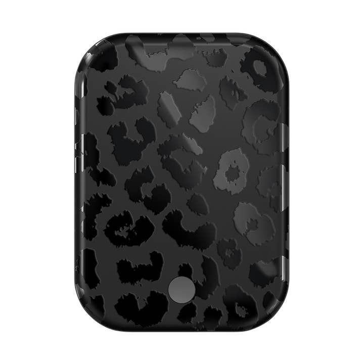 Wireless Phone Charger - Black Leopard for wholesale by VELVET CAVIAR