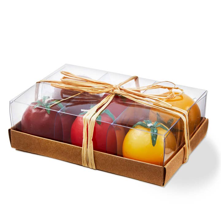 tag - Wholesale Novelty Candle - tag Heirloom Tomato Candles S/6