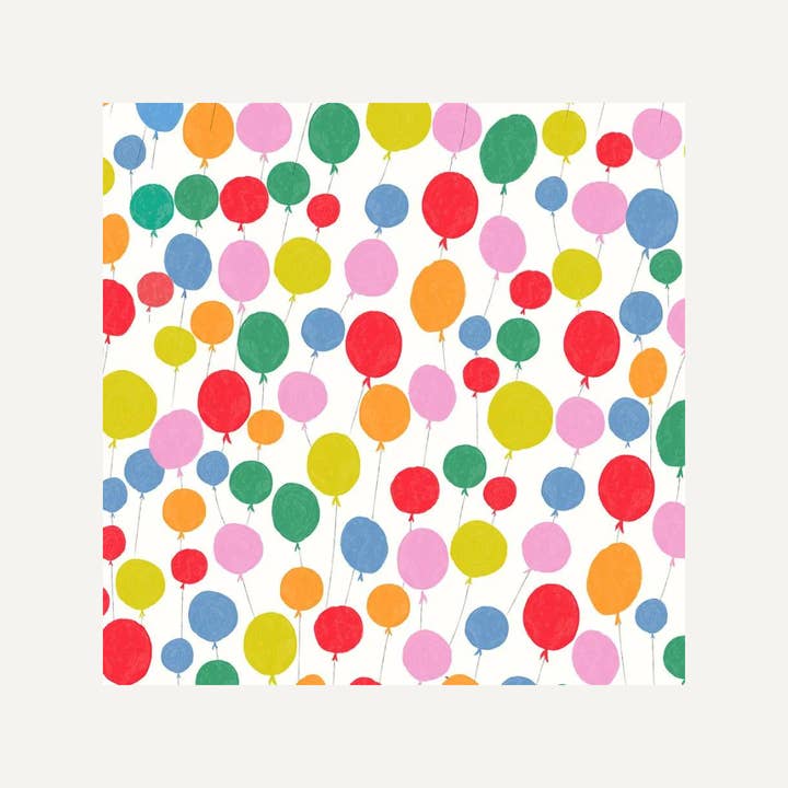 Mr. Boddington's Studio - Wholesale Wrapping Paper Roll - Balloons Gift Wrap1