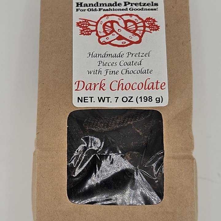Uncle Henry's Pretzel Bakery - Vente Friandises enrobées de chocolat - Morceaux de bretzels enrobés de chocolat d'Oncle Henry - Noir