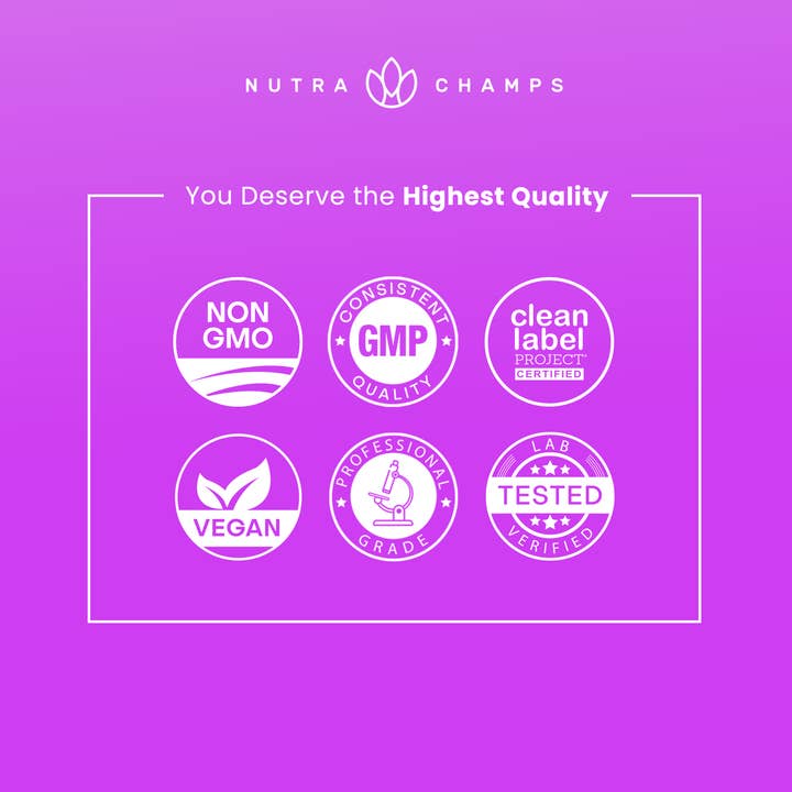 NutraChamps – wholesale Oralt tillskott/Vitamin – Biotin Gummies – stöd för hår, hud och naglar7