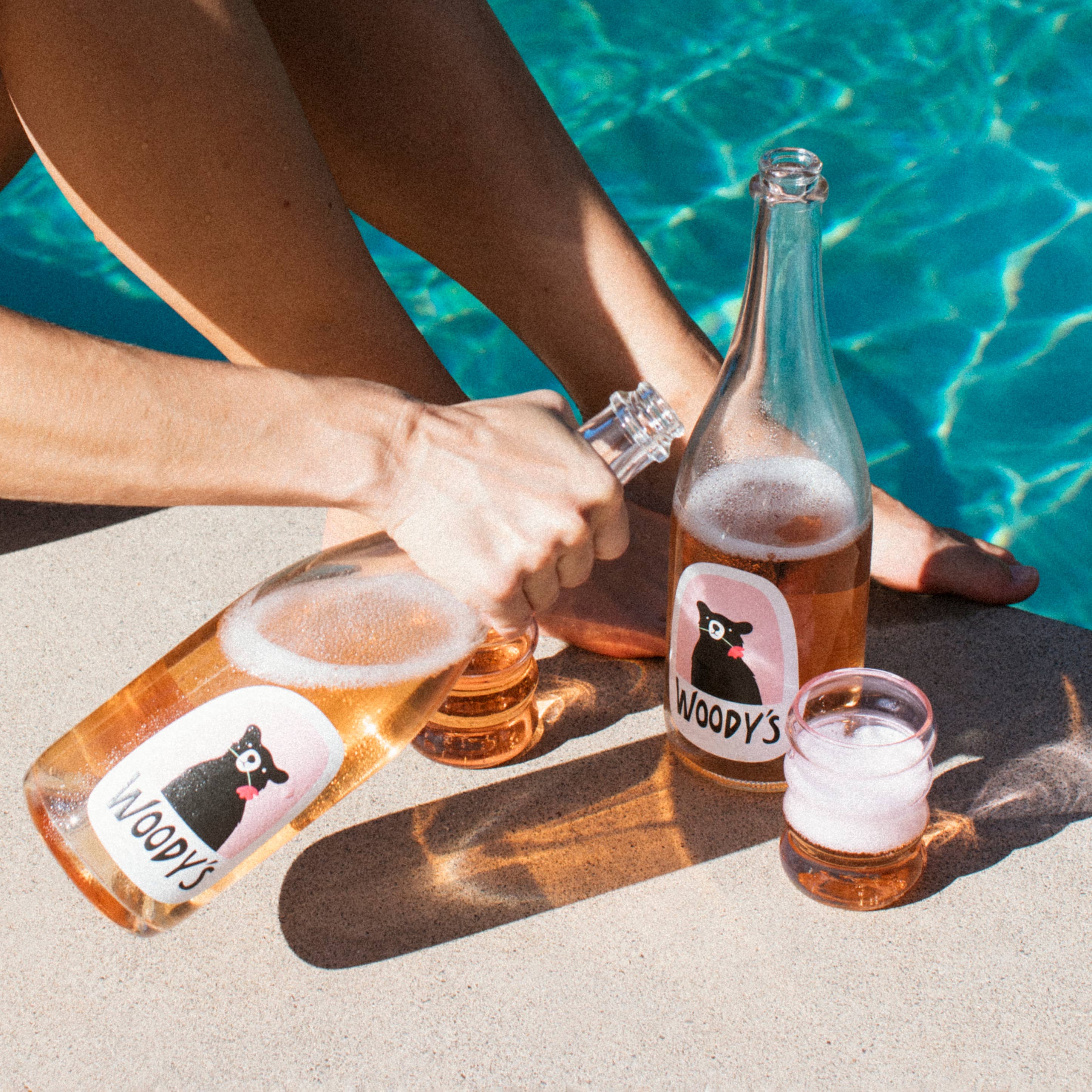 Woody's - Wholesale Non-Alcoholic Spirits/Wine/Beer - Woody's Non-Alcoholic Sparkling Rosé (750ml)1