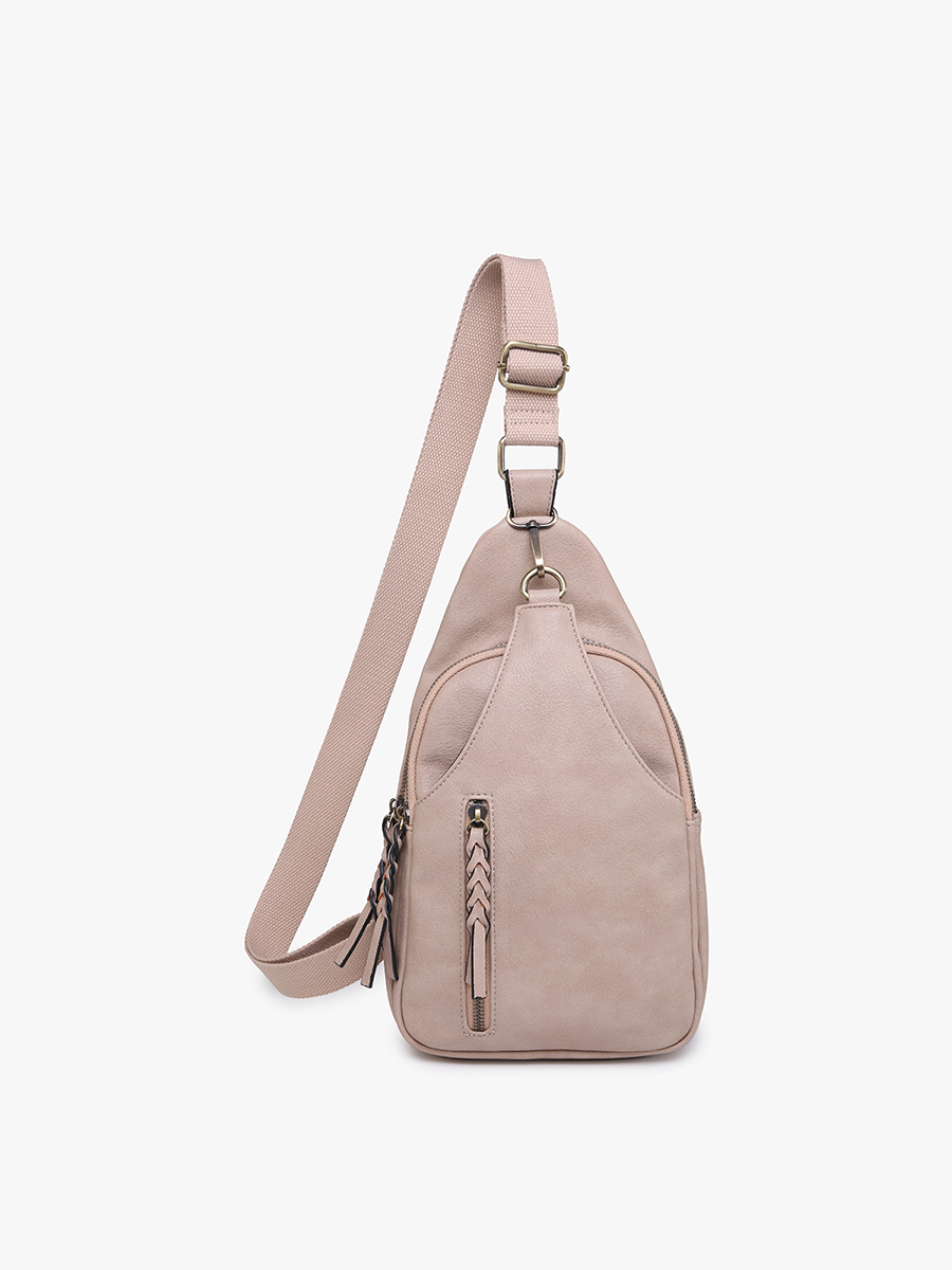 Jen & Co. – wholesale Axelväska - Dam – M2342 Nikki Dubbel Fack Crossbody Slingväska8