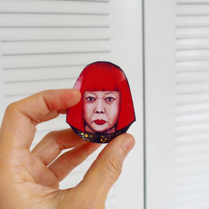 THE PAPER IDOLL - Wholesale Magnet - Magnetic Legends2: Art Icons – A set of five 2.5" (6.4 cm) 8