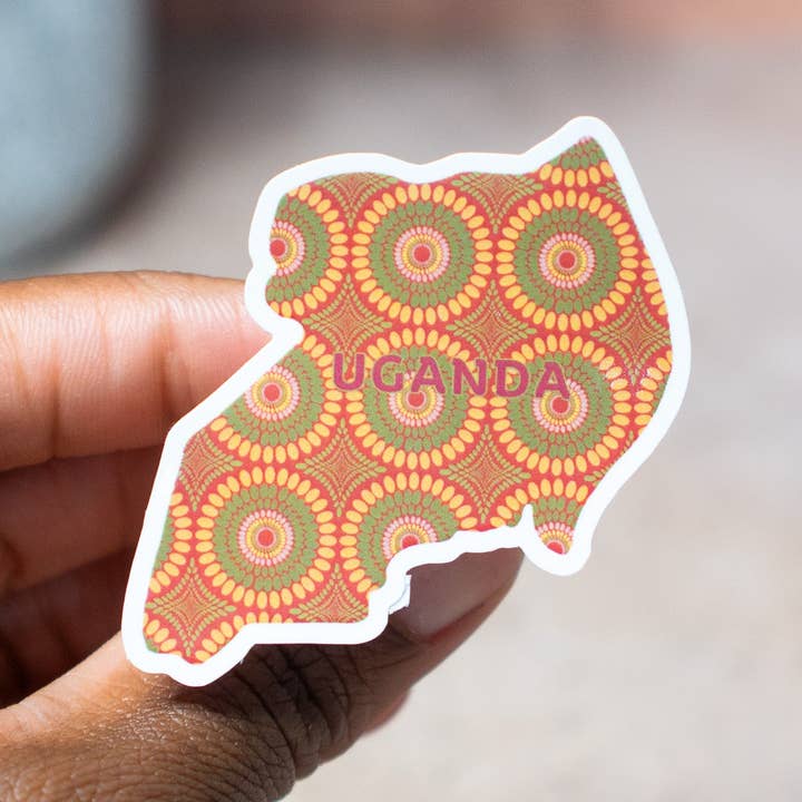 Pounded Yam Productions - Wholesale Sticker - Uganda Sticker (East Africa)1