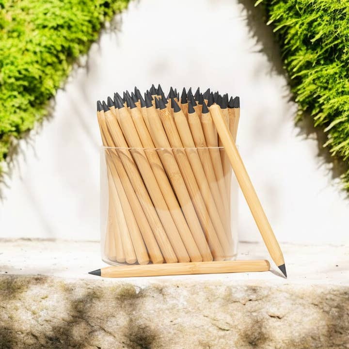 Bamboo Switch - Wholesale Pencil - Bulk Never Ending Bamboo Pencil | Earth Day Bestseller