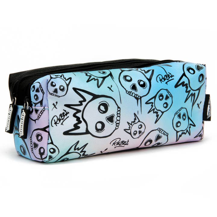 Queen of Skulls Soft Pencil Case for wholesale by Smudge