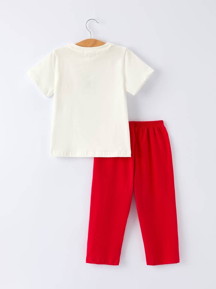 Rylee Faith Designs - Wholesale Top & Pant Set - Kids - Valentine's Day "BE ❤ MINE" Embroidered Boy's Set6