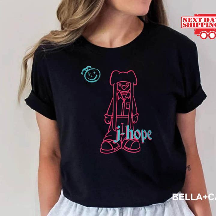 Jack Box j-hope Soft Bella Canvas K-Pop OT7 Army Hobi Bias for wholesale by TheKingShirt