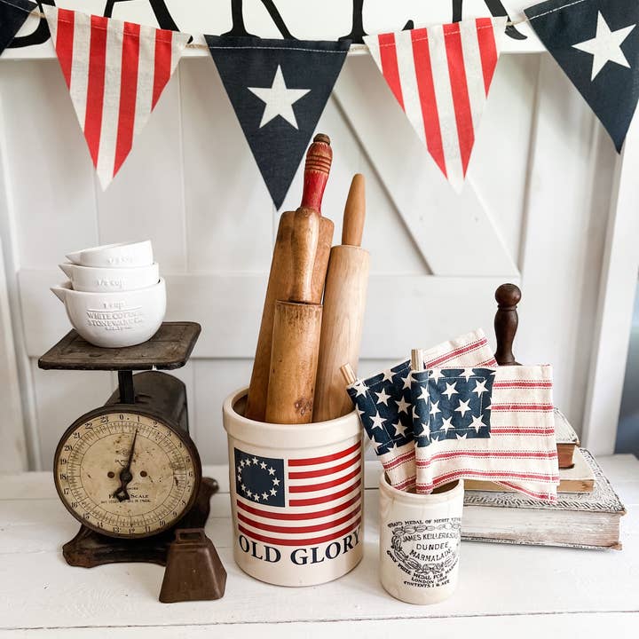 Crafted Hive Culture - Venta al por mayor Bandera y manga de viento - mini bandera americana de tela3