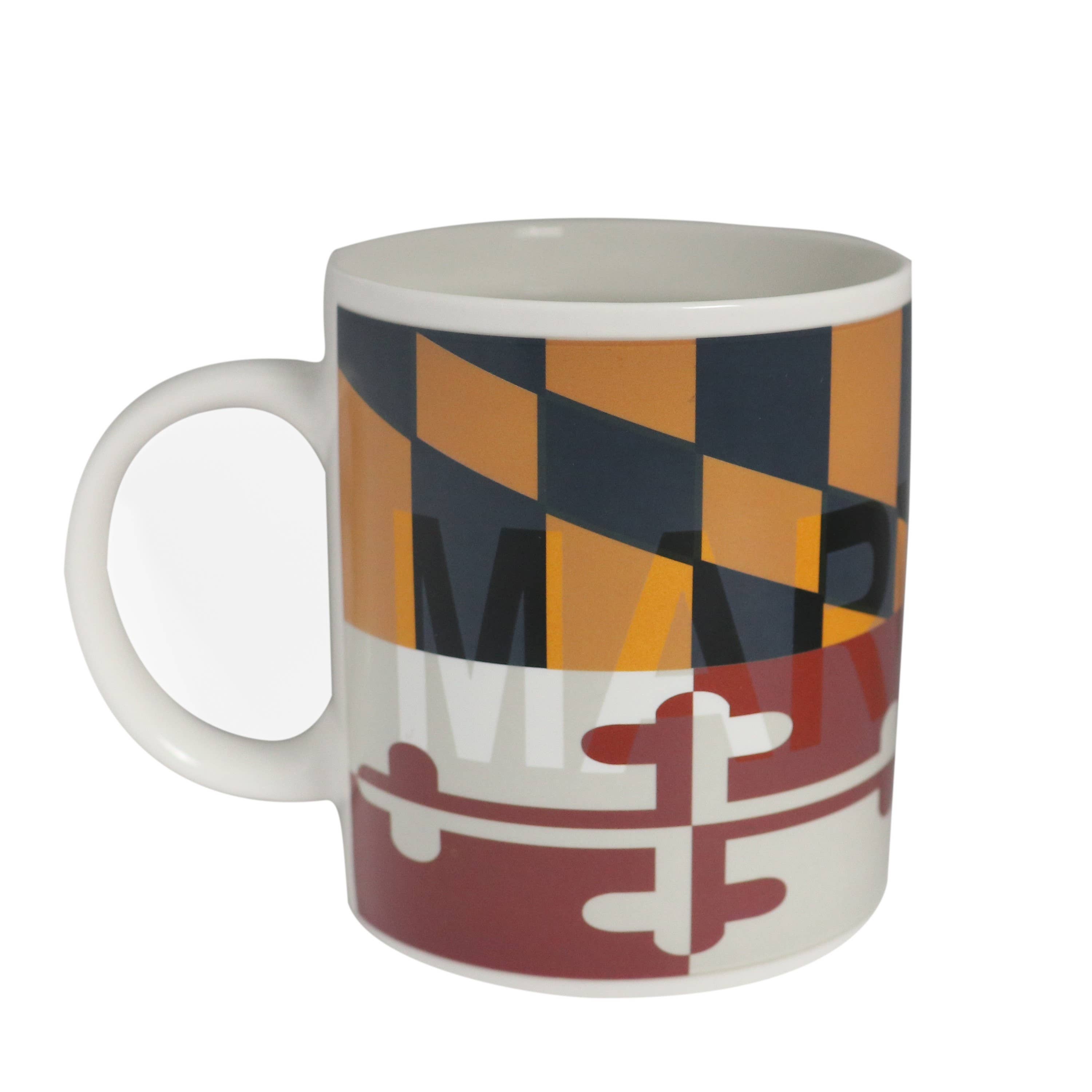 Sunkiss - Wholesale Coffee Mug - Maryland Flag Color Changing Coffee Mug5