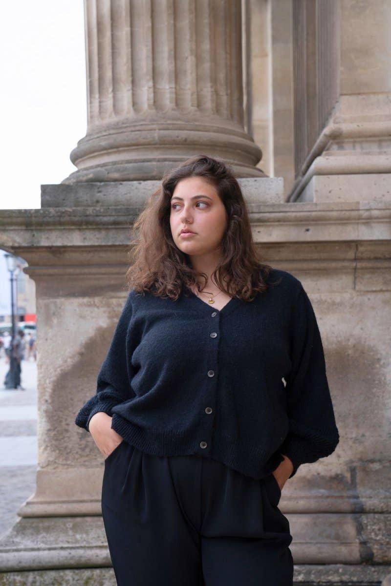 BELLA BLUE - Vendita all'ingrosso Cardigan - Donna - Cardigan in lana e cotone - PU-18